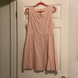 Eyelet dress